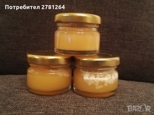 Малки бурканчета с мед 25 мл, снимка 5 - Подаръци за кръщене - 29791836