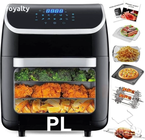 Еър Фраер Stella Power Air Fryer Oven – 12 литра, 1800W, снимка 5 - Други стоки за дома - 51726053
