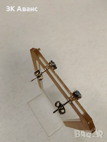 дамски златни обици - 1гр. 14К, снимка 4 - Обеци - 53350615