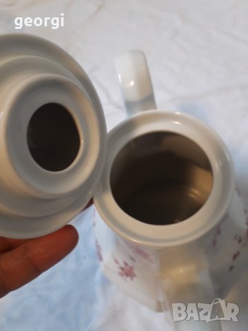 Немски порцеланов чайник , снимка 4 - Сервизи - 31640512