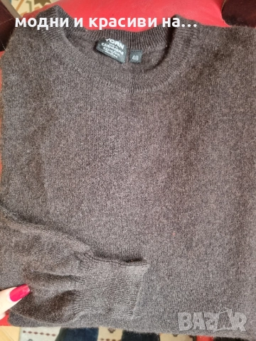 Мъжки кашмирен пуловер Yorn, размер М, снимка 6 - Пуловери - 52954651