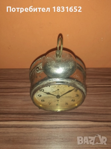 Стар будилник - Юнгханс, снимка 4 - Антикварни и старинни предмети - 52828430