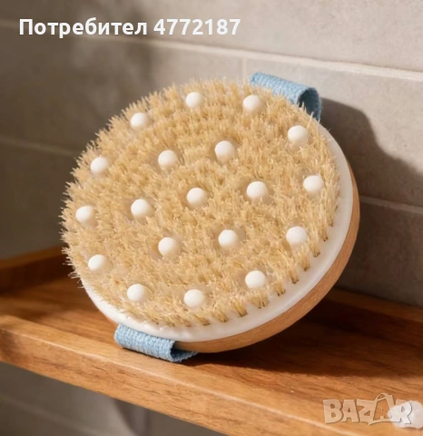 Дървена четка, снимка 2 - Козметика за тяло - 53917949