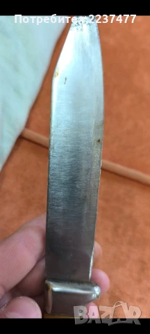стар соц нож Велико Търново , снимка 7 - Ножове - 51409474