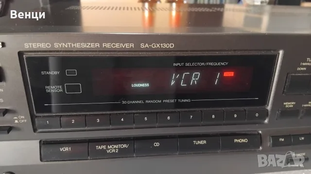 Technics SA-GX130D, снимка 7 - Ресийвъри, усилватели, смесителни пултове - 55802138