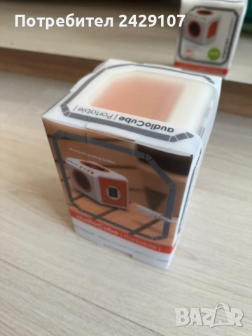 Преносим високоговорител audioCube, снимка 3 - Bluetooth тонколони - 53114517