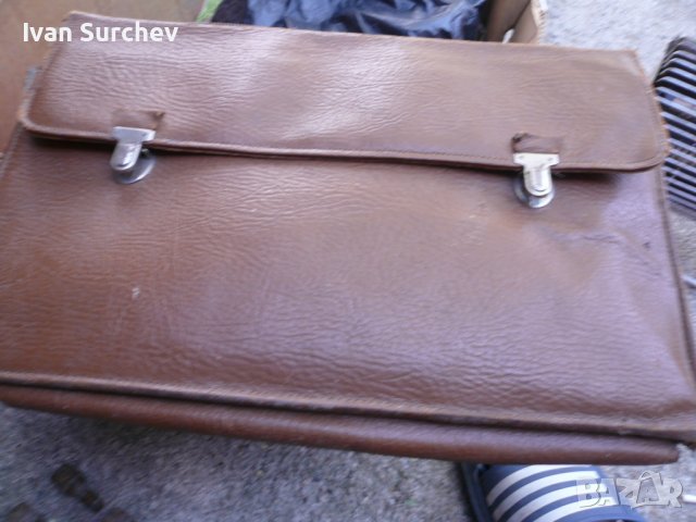 КОЖЕНА  4ИНОВНИ4ЕСКА 4АНТА АНТИКВАРНА, снимка 2 - Антикварни и старинни предмети - 38475895