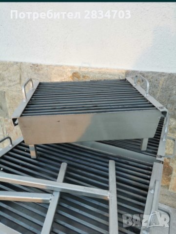 Масивно БАРБЕКЮ на дървени въглища, снимка 2 - Барбекюта - 30830459