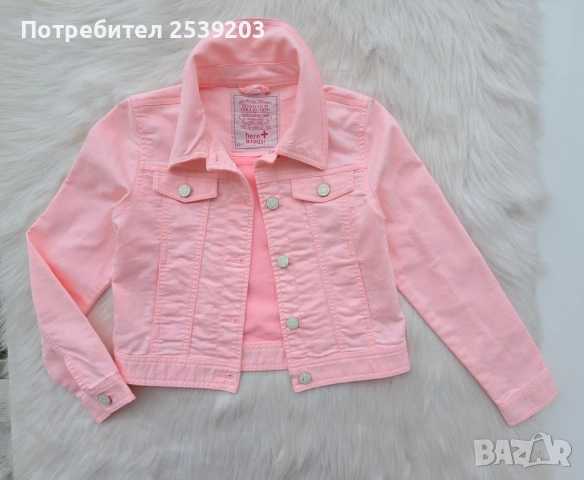 Детско дънково яке 9-10 години , снимка 6 - Детски якета и елеци - 53980688