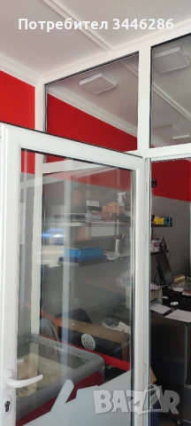 Алуминиева дограма с врати ако нова. 3,60мх2,75м. , снимка 2 - Дограми - 50780908