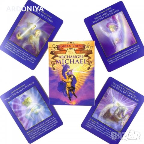 Archangel Michael Oracle - карти оракул на Дорийн Върчу , снимка 4 - Други игри - 37812955