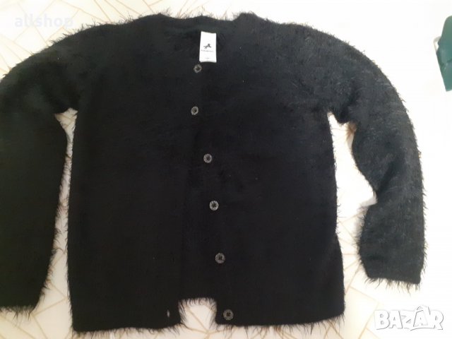 Детска жилетка с косъм, снимка 1