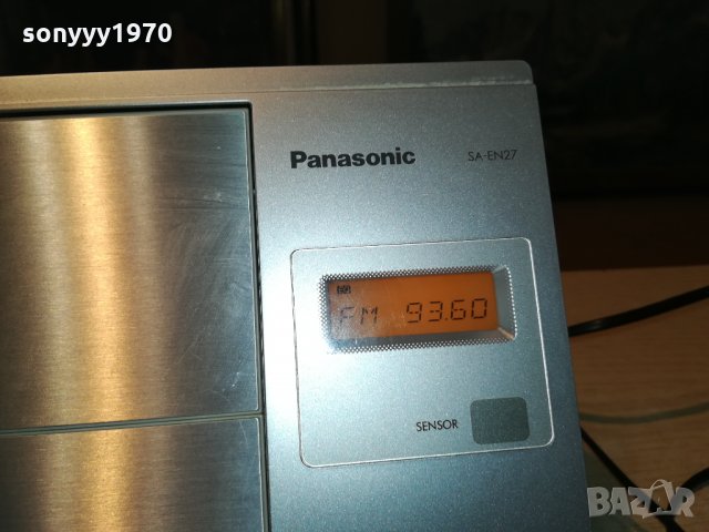panasonic sa-en27 cd/aux receiver-внос sweden 1210201851, снимка 11 - Аудиосистеми - 30395024