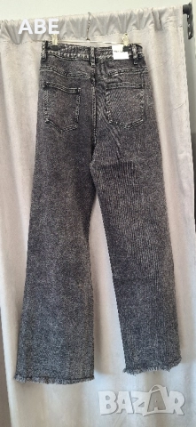 Широки дънки с камъни , снимка 3 - Дънки - 51893537