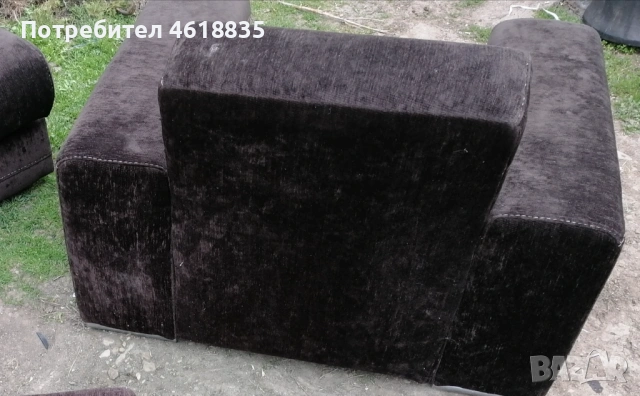 Диван с два фотьойла, снимка 5 - Дивани и мека мебел - 53932079