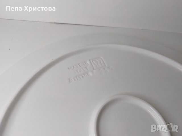 Плато за торта 3Д керамика Bassano, снимка 3 - Прибори за хранене, готвене и сервиране - 40685350