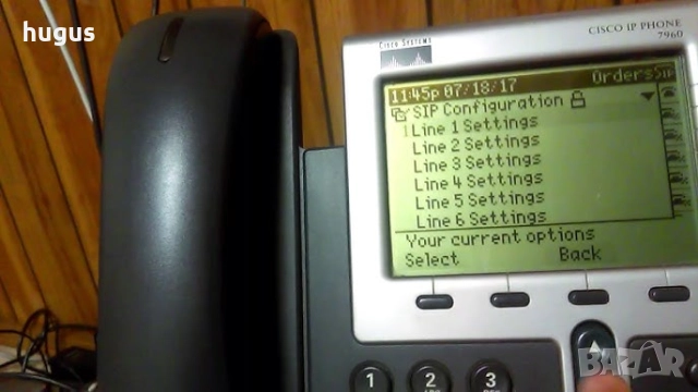 cisco 7960 IP , снимка 2 - Стационарни телефони и факсове - 52479494