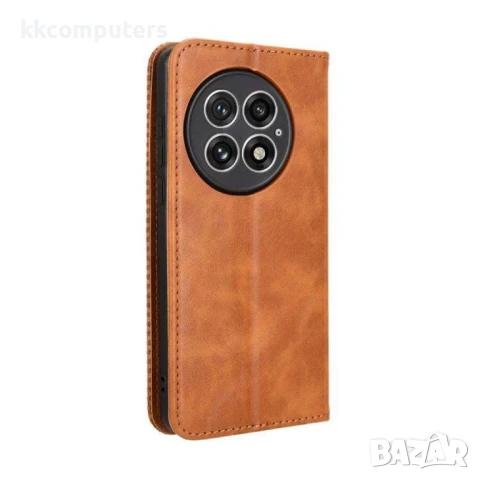 OnePlus 13 5G Retro Texture Wallet Калъф и Протектор, снимка 2 - Калъфи, кейсове - 51259043