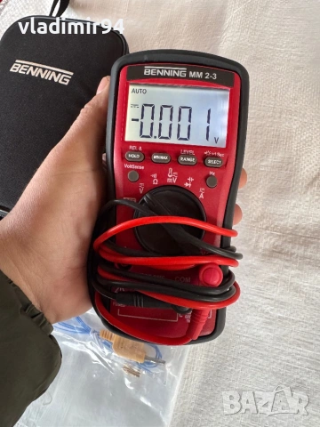 Benning MM 2-3 мултиметър, снимка 2 - Други инструменти - 53895951