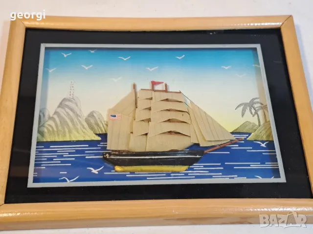 3D мини картина кораб    18/1