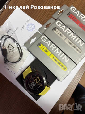 CARMIN FENIX 7X Solar , снимка 6 - Смарт часовници - 54021970