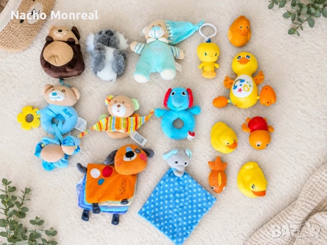 Комплект бебешки играчки – много играчки на една цена 🧸
