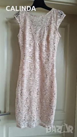 Jane Norman официална рокля с пайети, снимка 2 - Рокли - 48254817