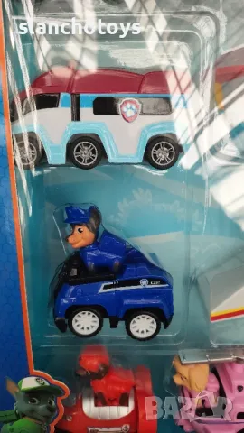 База / Наблюдателна кула на Пес патрул,със звук,светлина и асансьор,с 8 фигурки+синя плюшена раничка, снимка 6 - Играчки за стая - 34522299