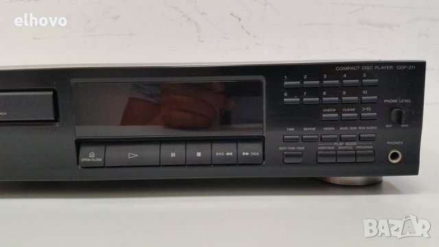 CD player SONY CDP-211, снимка 3 - MP3 и MP4 плеъри - 30176675
