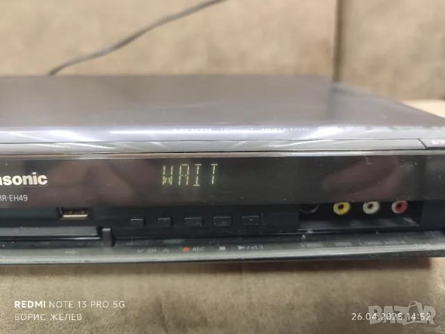 DVD RECORDER PANASONIC , снимка 5 - Плейъри, домашно кино, прожектори - 50044672