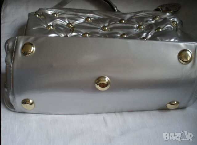  чанта / сак, марка Betsey Johnson материя еко кожа, размер 70/ 55 см, снимка 7 - Чанти - 34482191