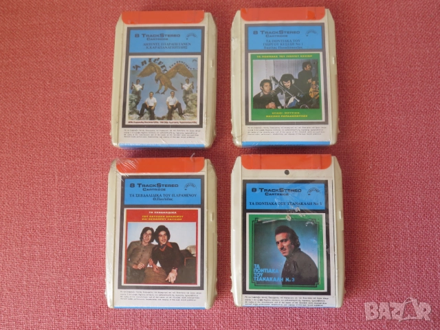 8 track cassette- НОВИ 4бр.касети, снимка 2 - Радиокасетофони, транзистори - 51471289