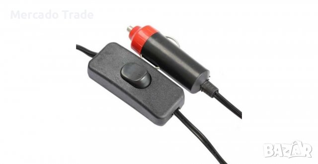 Вентилатор за автомобил, 8 innch, 12V, 20см, Син, снимка 5 - Аксесоари и консумативи - 36880806