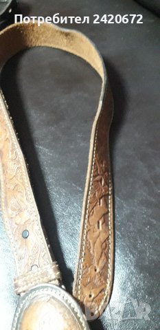 ретро  кожени  колани, снимка 1
