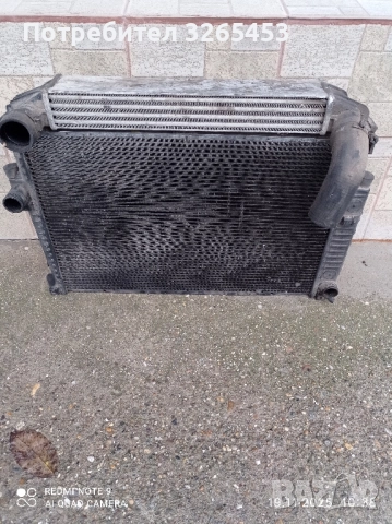 Радиатор с интеркулер