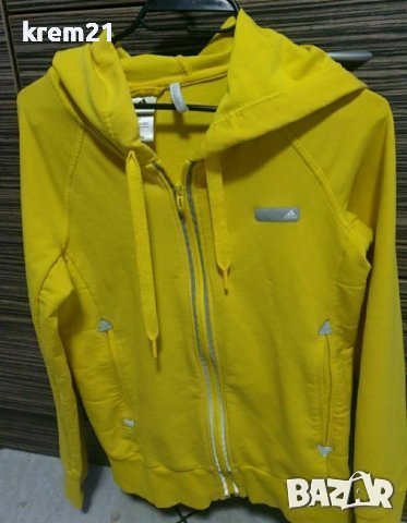 Adidas дамско жълто горнище номер s, снимка 9 - Суичъри - 42047105