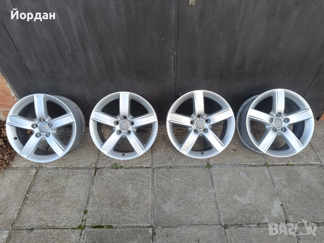 ОРИГИНАЛНИ джанти 17 ' цола 5x112 7J ET37 AUDI VW / Ауди Фолксваген, снимка 4 - Гуми и джанти - 52914559