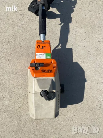 Бензинов тример с корда Stihl, снимка 2 - Градинска техника - 49822617