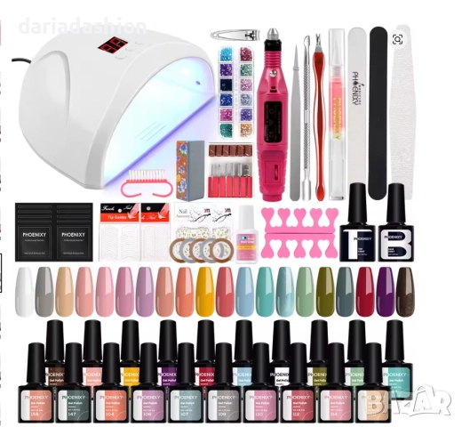 Комплект за домашен маникюр, снимка 2 - Комплекти и лотове - 52587300