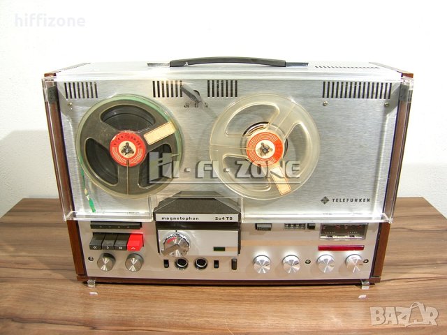  Telefunken m204ts  МАГНЕТОФОН , снимка 2 - Грамофони - 44305700