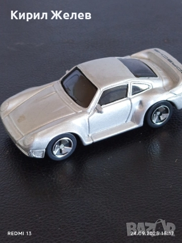 Метална количка спортен модел ПОРШЕ 959 за КОЛЕКЦИЯ ДЕКОРАЦИЯ 51347, снимка 3 - Колекции - 51822012