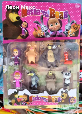 Маша и Мечока 8 фигурки 