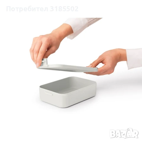 Кутия за обяд Brabantia Make&Take 1.1L, снимка 3 - Кутии за храна - 51422140