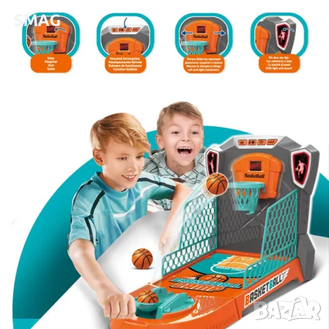 Настолна Баскетболна Игра Със Стрелба S_1239657, снимка 3 - Други - 48566932