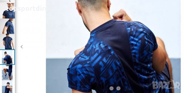 МЪЖКА ТЕНИСКА ЗА КАРДИО ФИТНЕС  DOMYOS внос Франция., снимка 6 - Тениски - 29304272