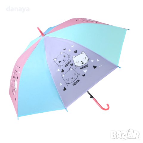 3908 Детски чадър Котета