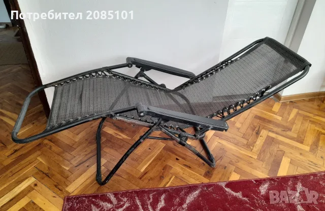 Сгъваем стол шезлонг, снимка 3 - Други стоки за дома - 56106262