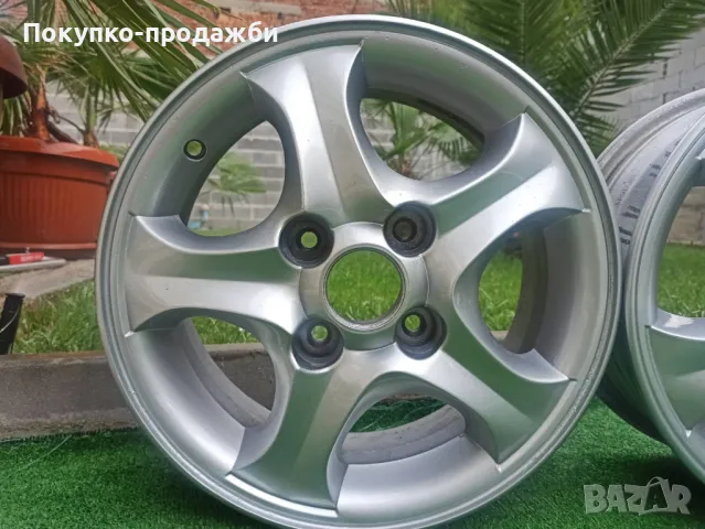 алуминиеви джанти за Хюндай 15цола, снимка 2 - Гуми и джанти - 47826616