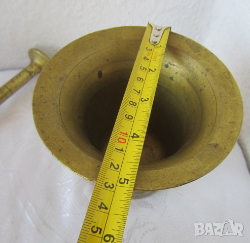 Хавани, хаванче, чутура, чутури: ГОЛЯМ месинг бронз  СТАР хаван метал, хаванче , снимка 2 - Други - 42485661