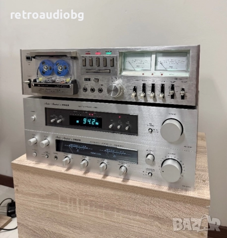 🔊Ретро аудио сет Fisher - триглав дек, усилвател и тунер + опция тонколони Fisher🔊, снимка 5 - Аудиосистеми - 52452783